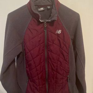 New Balance Womens Fleece/Nylon Jacket